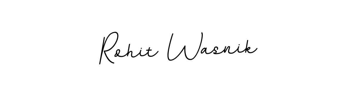 Here are the top 10 professional signature styles for the name Rohit Wasnik. These are the best autograph styles you can use for your name. Rohit Wasnik signature style 11 images and pictures png