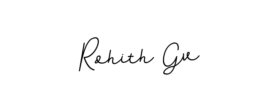 It looks lik you need a new signature style for name Rohith Gv. Design unique handwritten (BallpointsItalic-DORy9) signature with our free signature maker in just a few clicks. Rohith Gv signature style 11 images and pictures png
