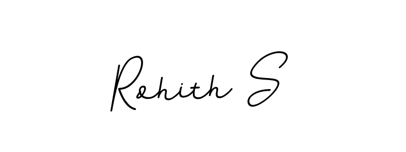 It looks lik you need a new signature style for name Rohith S. Design unique handwritten (BallpointsItalic-DORy9) signature with our free signature maker in just a few clicks. Rohith S signature style 11 images and pictures png