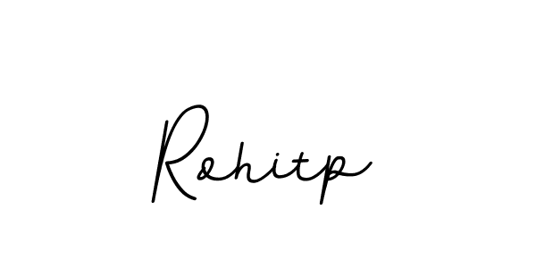 Make a beautiful signature design for name Rohitp. With this signature (BallpointsItalic-DORy9) style, you can create a handwritten signature for free. Rohitp signature style 11 images and pictures png