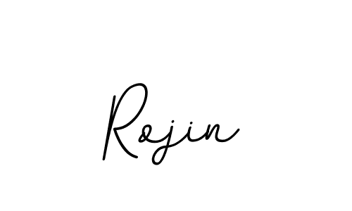 Also we have Rojin name is the best signature style. Create professional handwritten signature collection using BallpointsItalic-DORy9 autograph style. Rojin signature style 11 images and pictures png