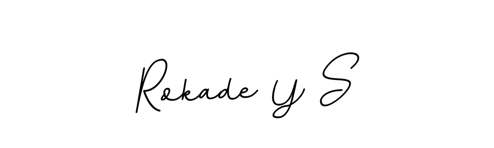 Here are the top 10 professional signature styles for the name Rokade Y S. These are the best autograph styles you can use for your name. Rokade Y S signature style 11 images and pictures png