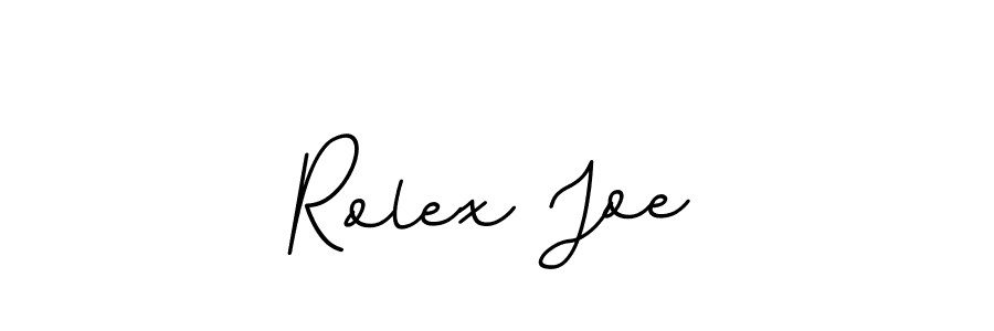 Similarly BallpointsItalic-DORy9 is the best handwritten signature design. Signature creator online .You can use it as an online autograph creator for name Rolex Joe. Rolex Joe signature style 11 images and pictures png