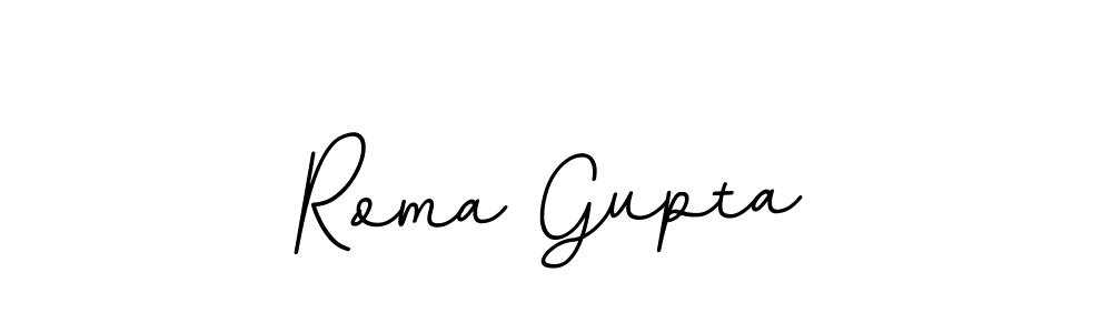 It looks lik you need a new signature style for name Roma Gupta. Design unique handwritten (BallpointsItalic-DORy9) signature with our free signature maker in just a few clicks. Roma Gupta signature style 11 images and pictures png