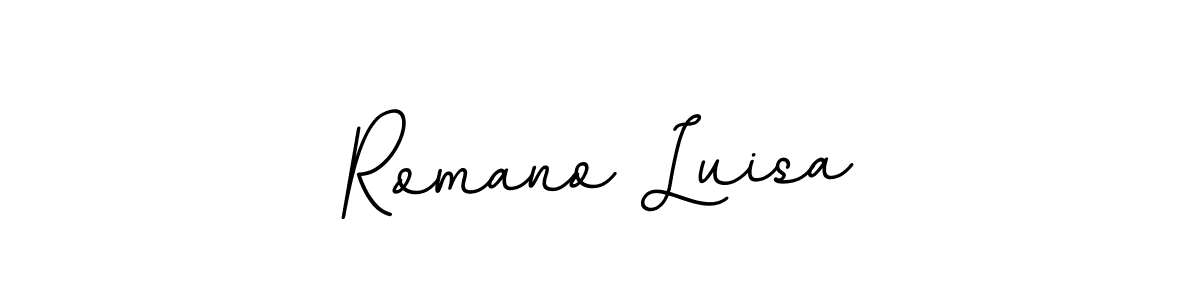 Once you've used our free online signature maker to create your best signature BallpointsItalic-DORy9 style, it's time to enjoy all of the benefits that Romano Luisa name signing documents. Romano Luisa signature style 11 images and pictures png
