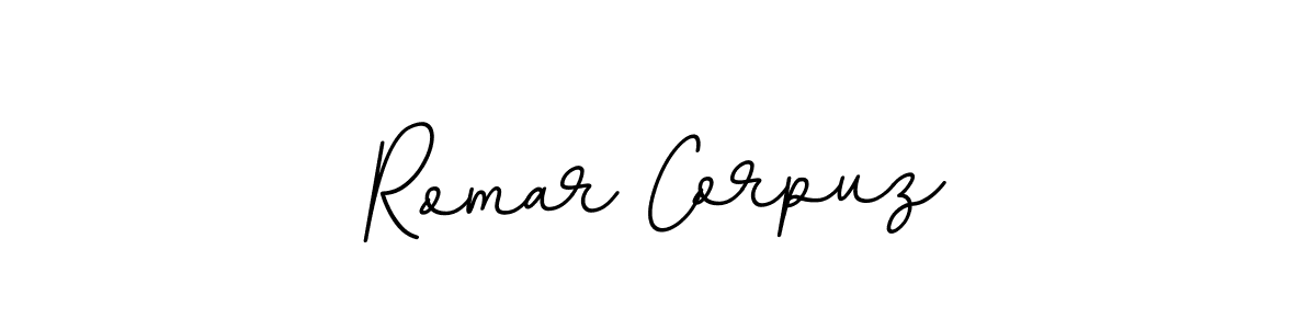 The best way (BallpointsItalic-DORy9) to make a short signature is to pick only two or three words in your name. The name Romar Corpuz include a total of six letters. For converting this name. Romar Corpuz signature style 11 images and pictures png