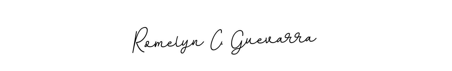 Best and Professional Signature Style for Romelyn C. Guevarra. BallpointsItalic-DORy9 Best Signature Style Collection. Romelyn C. Guevarra signature style 11 images and pictures png