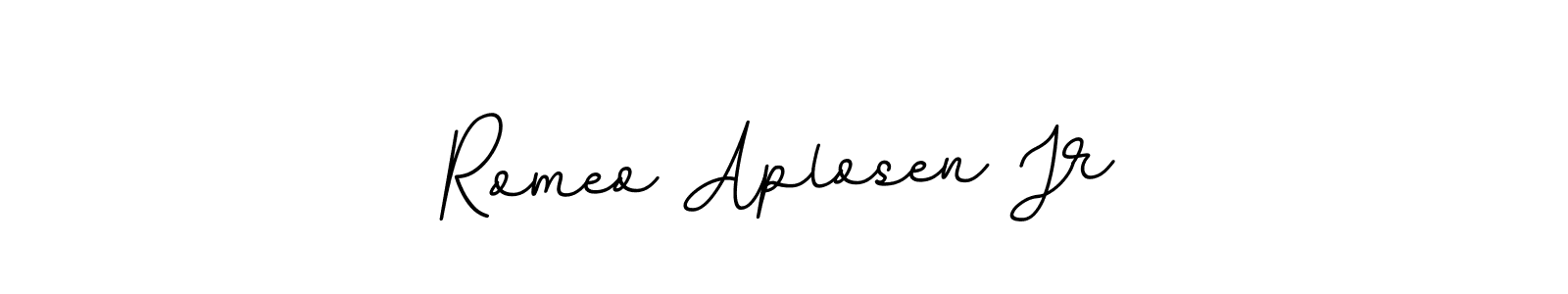 How to make Romeo Aplosen Jr signature? BallpointsItalic-DORy9 is a professional autograph style. Create handwritten signature for Romeo Aplosen Jr name. Romeo Aplosen Jr signature style 11 images and pictures png