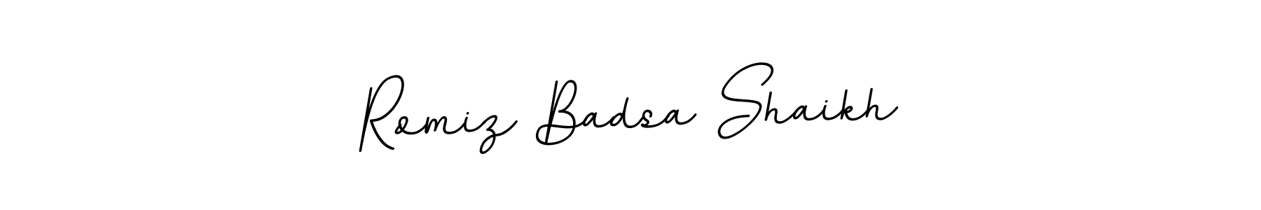 Similarly BallpointsItalic-DORy9 is the best handwritten signature design. Signature creator online .You can use it as an online autograph creator for name Romiz Badsa Shaikh. Romiz Badsa Shaikh signature style 11 images and pictures png