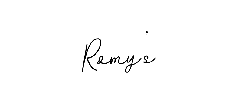 How to Draw Romy’s signature style? BallpointsItalic-DORy9 is a latest design signature styles for name Romy’s. Romy’s signature style 11 images and pictures png