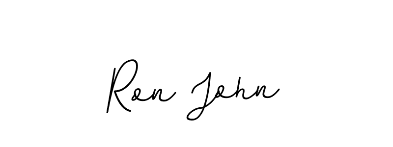 Create a beautiful signature design for name Ron John. With this signature (BallpointsItalic-DORy9) fonts, you can make a handwritten signature for free. Ron John signature style 11 images and pictures png