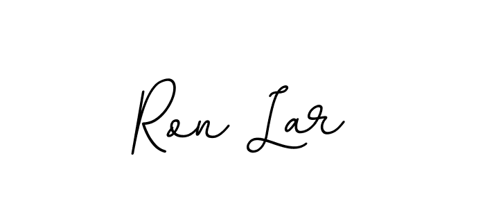 You should practise on your own different ways (BallpointsItalic-DORy9) to write your name (Ron Lar) in signature. don't let someone else do it for you. Ron Lar signature style 11 images and pictures png