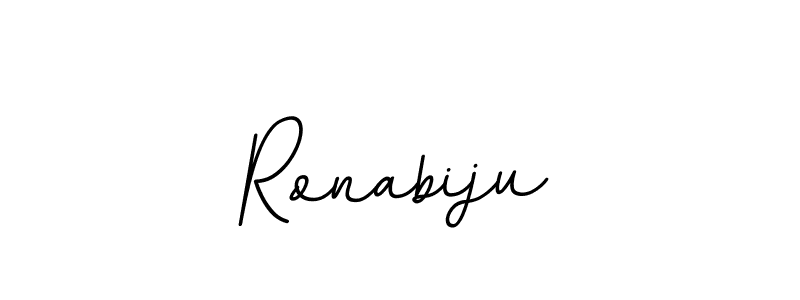 if you are searching for the best signature style for your name Ronabiju. so please give up your signature search. here we have designed multiple signature styles  using BallpointsItalic-DORy9. Ronabiju signature style 11 images and pictures png