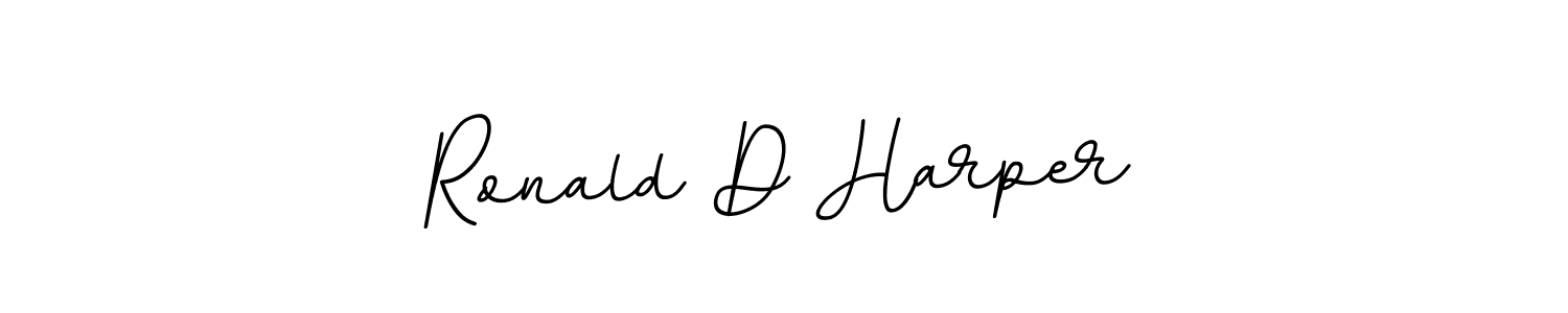 It looks lik you need a new signature style for name Ronald D Harper. Design unique handwritten (BallpointsItalic-DORy9) signature with our free signature maker in just a few clicks. Ronald D Harper signature style 11 images and pictures png