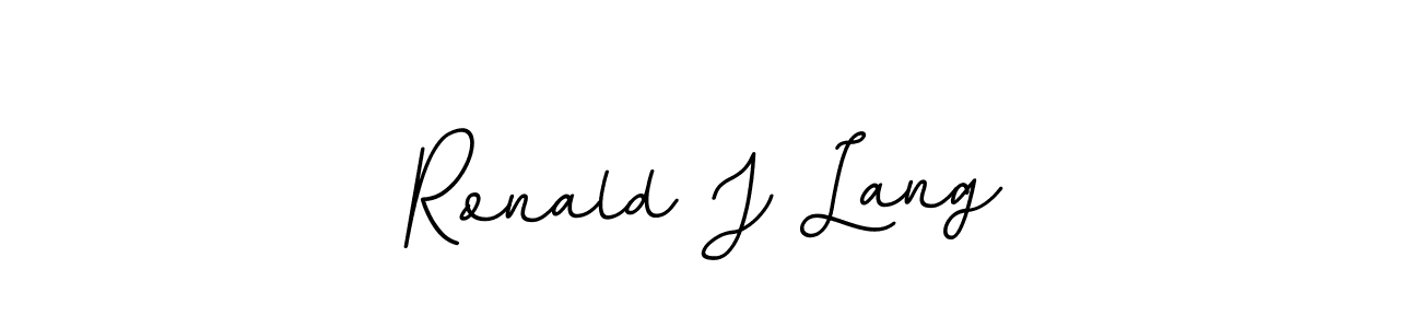 if you are searching for the best signature style for your name Ronald J Lang. so please give up your signature search. here we have designed multiple signature styles  using BallpointsItalic-DORy9. Ronald J Lang signature style 11 images and pictures png