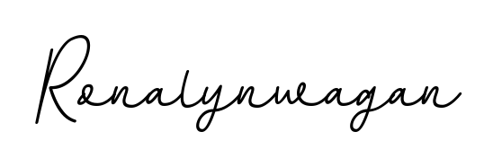 You should practise on your own different ways (BallpointsItalic-DORy9) to write your name (Ronalynwagan) in signature. Don't let someone else do it for you. Ronalynwagan signature style 11 images and pictures png
