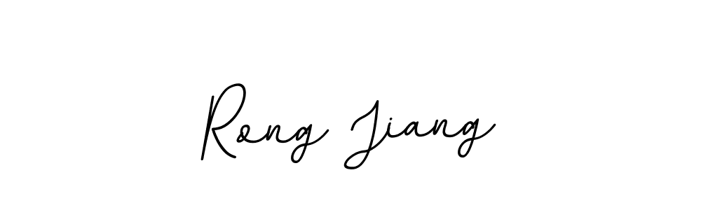 How to make Rong Jiang signature? BallpointsItalic-DORy9 is a professional autograph style. Create handwritten signature for Rong Jiang name. Rong Jiang signature style 11 images and pictures png
