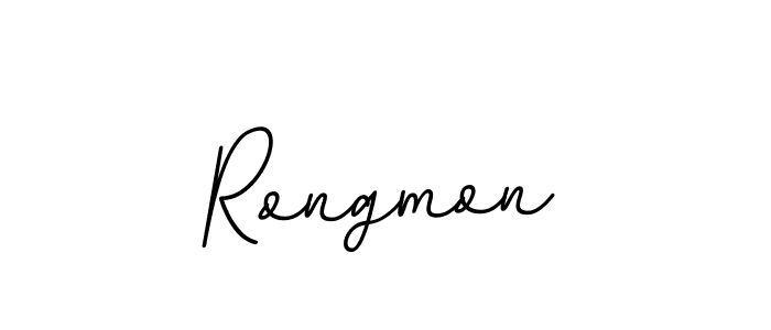 Rongmon stylish signature style. Best Handwritten Sign (BallpointsItalic-DORy9) for my name. Handwritten Signature Collection Ideas for my name Rongmon. Rongmon signature style 11 images and pictures png