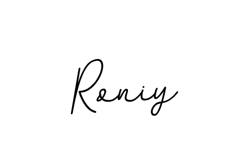 How to Draw Roniy signature style? BallpointsItalic-DORy9 is a latest design signature styles for name Roniy. Roniy signature style 11 images and pictures png