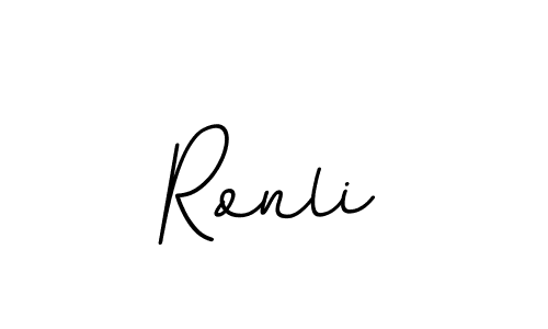 if you are searching for the best signature style for your name Ronli. so please give up your signature search. here we have designed multiple signature styles  using BallpointsItalic-DORy9. Ronli signature style 11 images and pictures png