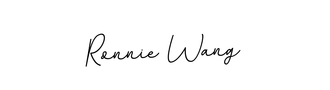 Ronnie Wang stylish signature style. Best Handwritten Sign (BallpointsItalic-DORy9) for my name. Handwritten Signature Collection Ideas for my name Ronnie Wang. Ronnie Wang signature style 11 images and pictures png