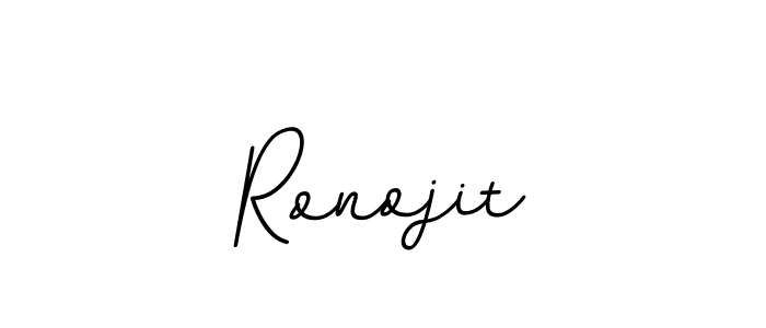 Ronojit stylish signature style. Best Handwritten Sign (BallpointsItalic-DORy9) for my name. Handwritten Signature Collection Ideas for my name Ronojit. Ronojit signature style 11 images and pictures png