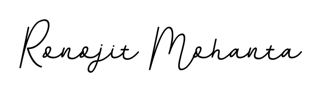 Create an unforgettable impression when signing with Ronojit Mohanta name styled in BallpointsItalic-DORy9 typography. 100% free online generator. Ronojit Mohanta signature style 11 images and pictures png