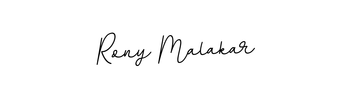 The best way (BallpointsItalic-DORy9) to make a short signature is to pick only two or three words in your name. The name Rony Malakar include a total of six letters. For converting this name. Rony Malakar signature style 11 images and pictures png