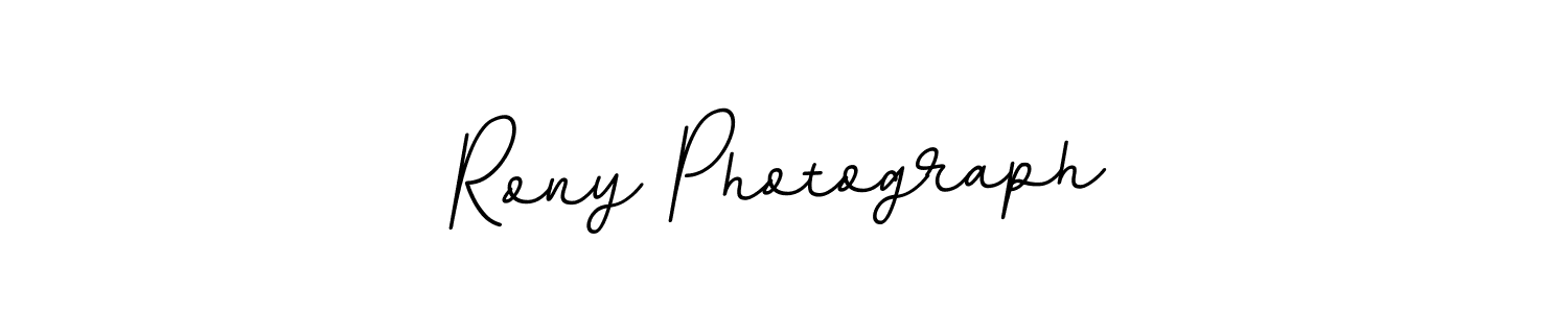 Also we have Rony Photograph name is the best signature style. Create professional handwritten signature collection using BallpointsItalic-DORy9 autograph style. Rony Photograph signature style 11 images and pictures png