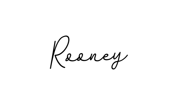 Rooney stylish signature style. Best Handwritten Sign (BallpointsItalic-DORy9) for my name. Handwritten Signature Collection Ideas for my name Rooney. Rooney signature style 11 images and pictures png