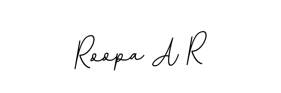 Also we have Roopa A R name is the best signature style. Create professional handwritten signature collection using BallpointsItalic-DORy9 autograph style. Roopa A R signature style 11 images and pictures png