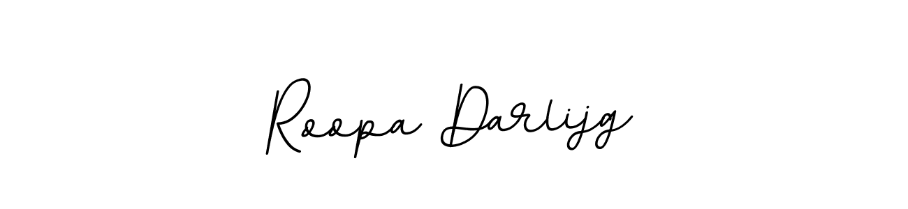 How to make Roopa Darlijg signature? BallpointsItalic-DORy9 is a professional autograph style. Create handwritten signature for Roopa Darlijg name. Roopa Darlijg signature style 11 images and pictures png