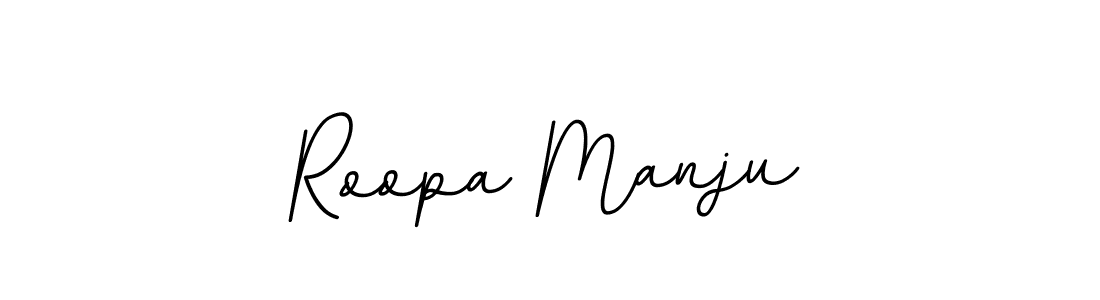 Also we have Roopa Manju name is the best signature style. Create professional handwritten signature collection using BallpointsItalic-DORy9 autograph style. Roopa Manju signature style 11 images and pictures png