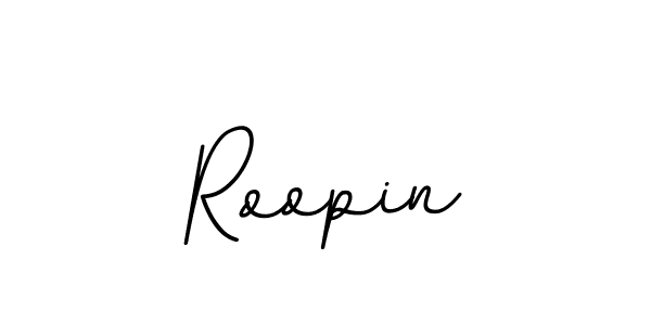 if you are searching for the best signature style for your name Roopin. so please give up your signature search. here we have designed multiple signature styles  using BallpointsItalic-DORy9. Roopin signature style 11 images and pictures png