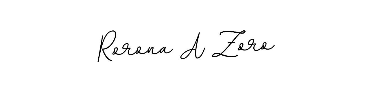 Use a signature maker to create a handwritten signature online. With this signature software, you can design (BallpointsItalic-DORy9) your own signature for name Rorona A Zoro. Rorona A Zoro signature style 11 images and pictures png