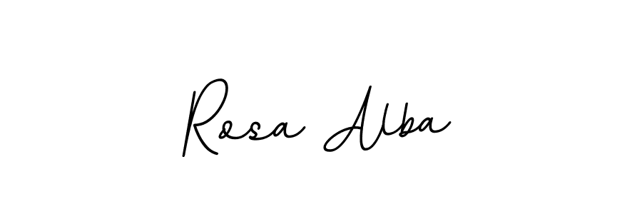 Similarly BallpointsItalic-DORy9 is the best handwritten signature design. Signature creator online .You can use it as an online autograph creator for name Rosa Alba. Rosa Alba signature style 11 images and pictures png