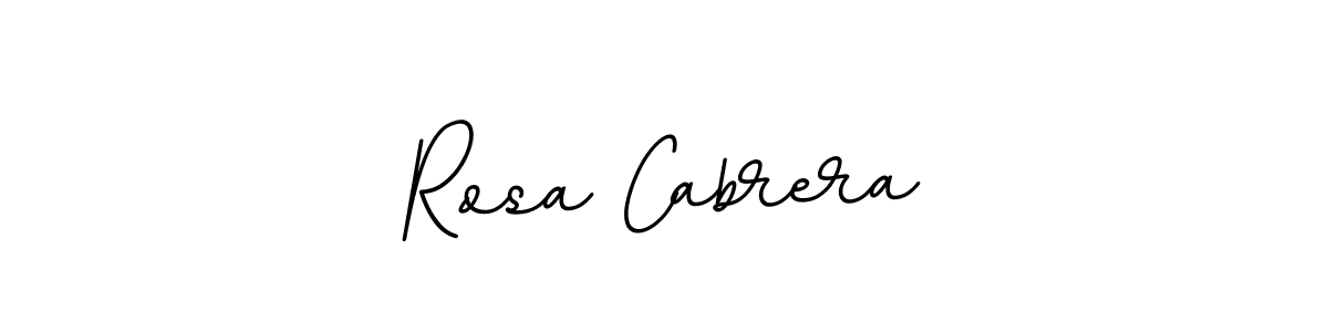 You should practise on your own different ways (BallpointsItalic-DORy9) to write your name (Rosa Cabrera) in signature. don't let someone else do it for you. Rosa Cabrera signature style 11 images and pictures png
