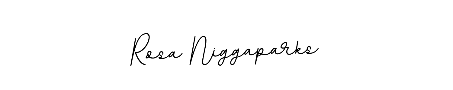 Use a signature maker to create a handwritten signature online. With this signature software, you can design (BallpointsItalic-DORy9) your own signature for name Rosa Niggaparks. Rosa Niggaparks signature style 11 images and pictures png