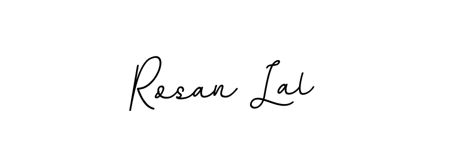 Rosan Lal stylish signature style. Best Handwritten Sign (BallpointsItalic-DORy9) for my name. Handwritten Signature Collection Ideas for my name Rosan Lal. Rosan Lal signature style 11 images and pictures png