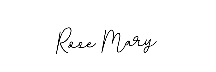 Rose Mary stylish signature style. Best Handwritten Sign (BallpointsItalic-DORy9) for my name. Handwritten Signature Collection Ideas for my name Rose Mary. Rose Mary signature style 11 images and pictures png