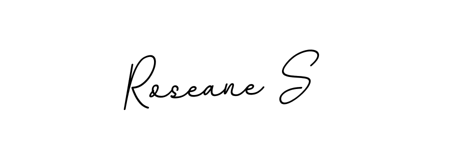 Also You can easily find your signature by using the search form. We will create Roseane S name handwritten signature images for you free of cost using BallpointsItalic-DORy9 sign style. Roseane S signature style 11 images and pictures png