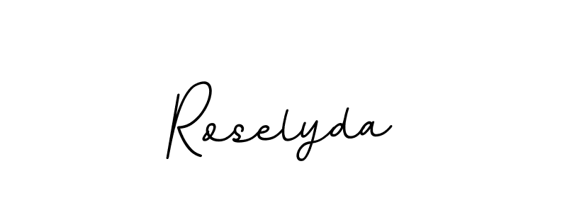 Similarly BallpointsItalic-DORy9 is the best handwritten signature design. Signature creator online .You can use it as an online autograph creator for name Roselyda. Roselyda signature style 11 images and pictures png