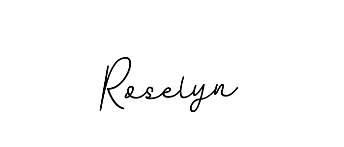 Also we have Roselyn name is the best signature style. Create professional handwritten signature collection using BallpointsItalic-DORy9 autograph style. Roselyn signature style 11 images and pictures png