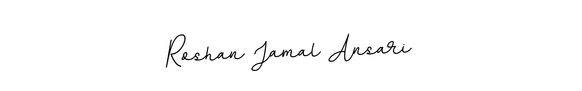 How to make Roshan Jamal Ansari signature? BallpointsItalic-DORy9 is a professional autograph style. Create handwritten signature for Roshan Jamal Ansari name. Roshan Jamal Ansari signature style 11 images and pictures png