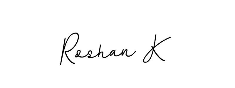 You can use this online signature creator to create a handwritten signature for the name Roshan K. This is the best online autograph maker. Roshan K signature style 11 images and pictures png