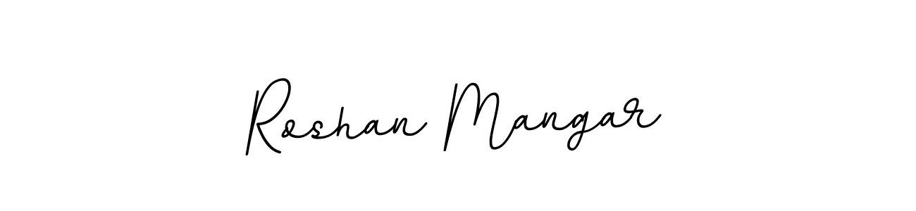 How to make Roshan Mangar signature? BallpointsItalic-DORy9 is a professional autograph style. Create handwritten signature for Roshan Mangar name. Roshan Mangar signature style 11 images and pictures png