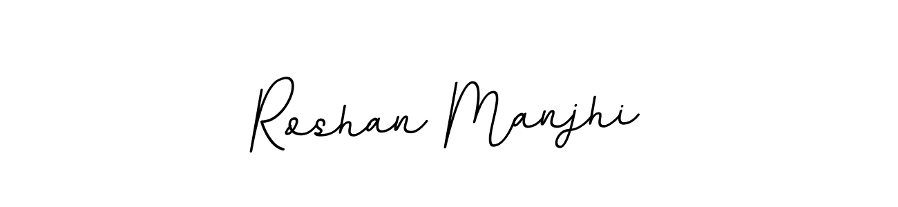 Similarly BallpointsItalic-DORy9 is the best handwritten signature design. Signature creator online .You can use it as an online autograph creator for name Roshan Manjhi. Roshan Manjhi signature style 11 images and pictures png