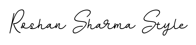 Create a personalized artistic stamp with Roshan Sharma Style in BallpointsItalic-DORy9 font. Perfect for visual artists, designers, and influencers. Roshan Sharma Style signature style 11 images and pictures png