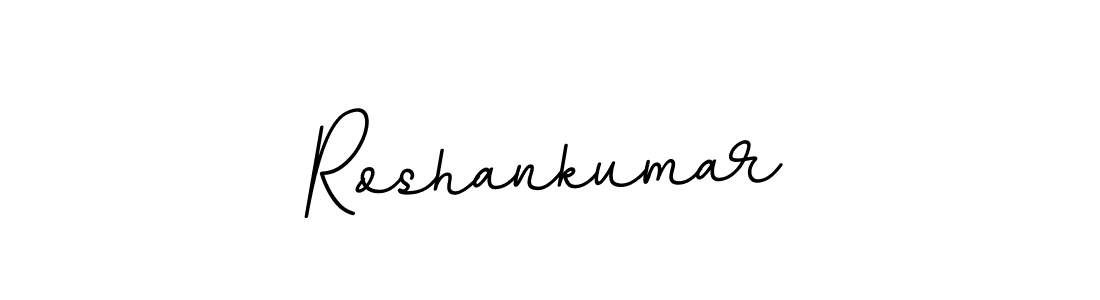 The best way (BallpointsItalic-DORy9) to make a short signature is to pick only two or three words in your name. The name Roshankumar include a total of six letters. For converting this name. Roshankumar signature style 11 images and pictures png