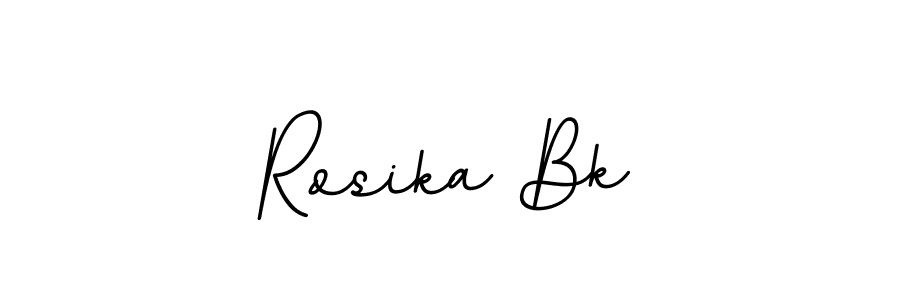 Create a beautiful signature design for name Rosika Bk. With this signature (BallpointsItalic-DORy9) fonts, you can make a handwritten signature for free. Rosika Bk signature style 11 images and pictures png